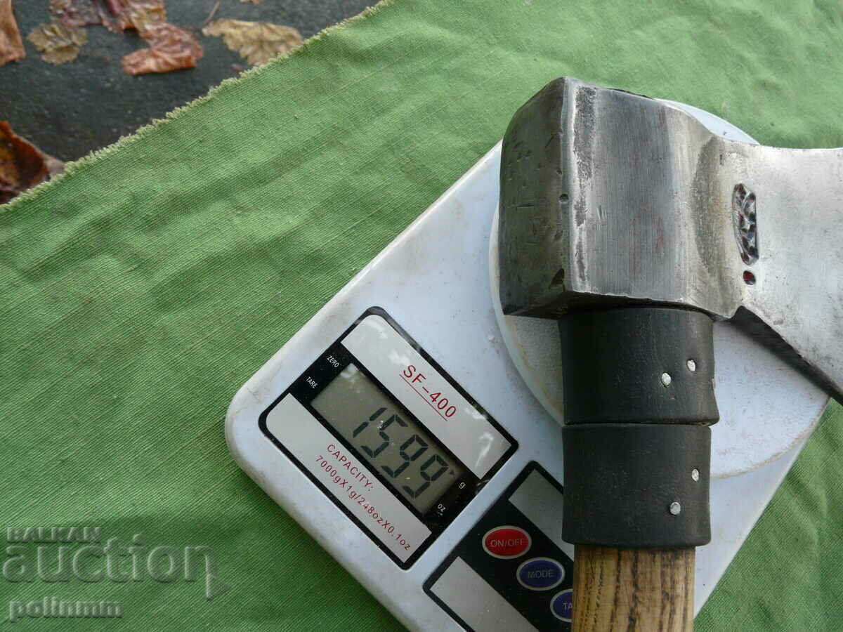 Old massive German ax - 446 - 6