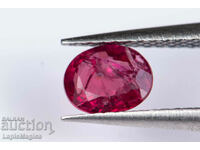 Ruby 0.44ct heat only oval cut #9