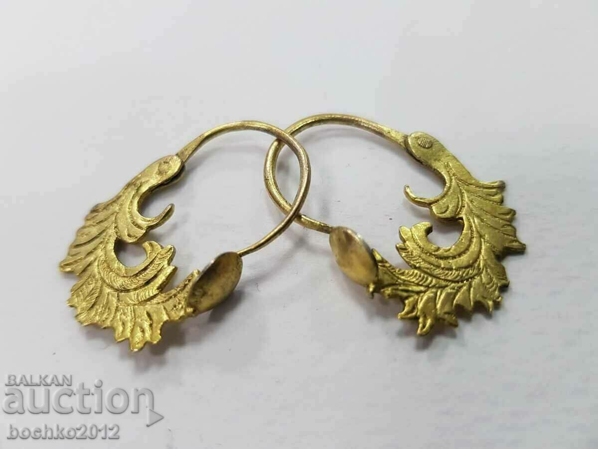 Bulgarian renaissance earrings, arpalia with mercury gilding with price 150.00 BGN | € 76.69 Bulgarian renaissance earrings, arpalia with mercury gilding with price 150.00 BGN | € 76.69