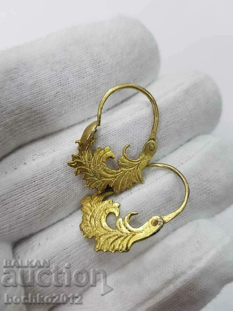 Cercei renascentist bulgaresc, arpalia cu aurire cu mercur - 6 Cercei renascentist bulgaresc, arpalia cu aurire cu mercur - 6
