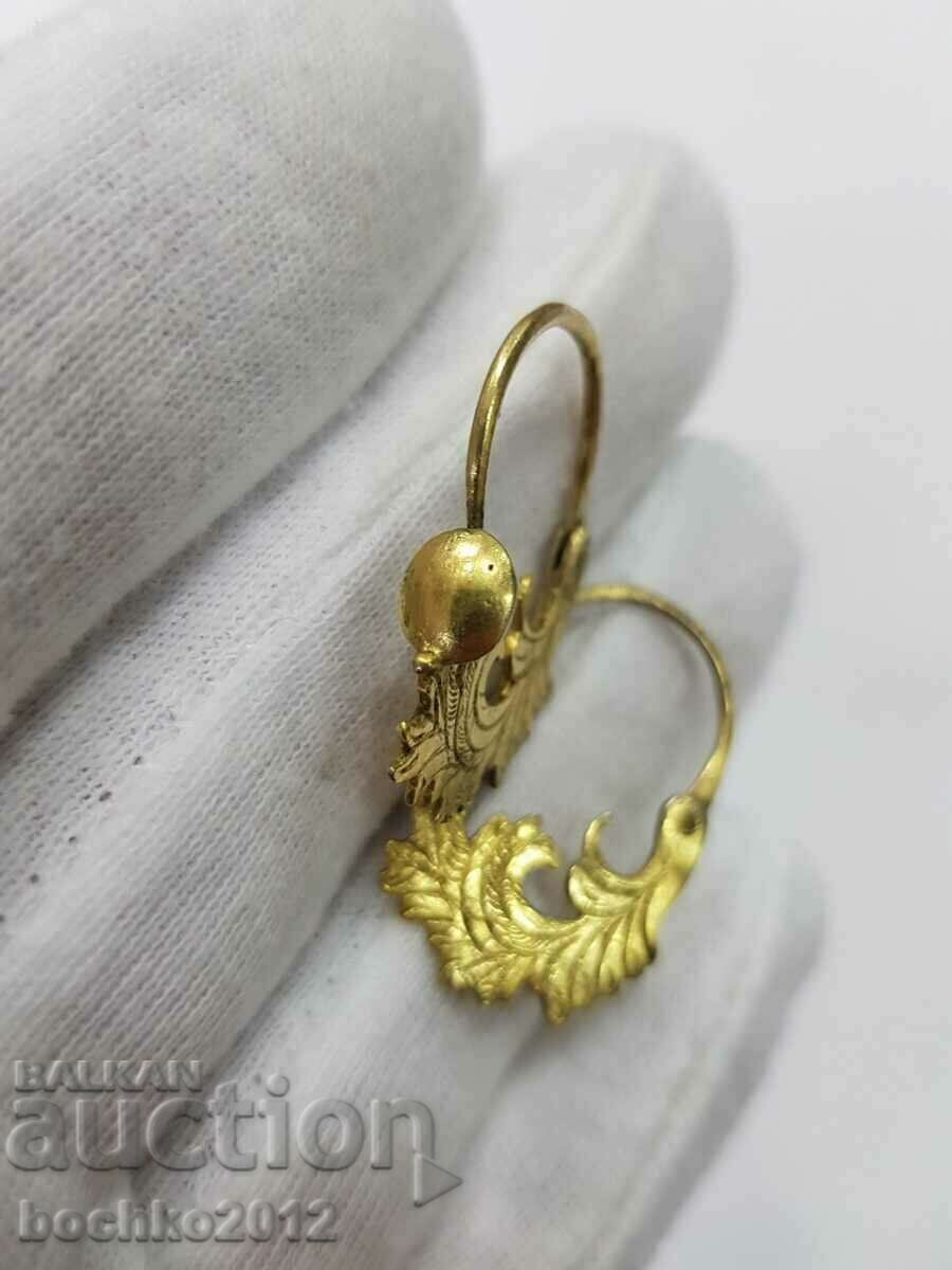 Bulgarian renaissance earrings, arpalia with mercury gilding - 7 Bulgarian renaissance earrings, arpalia with mercury gilding - 7