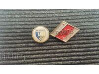 bg football badges/football badge "Volov" + FC Shumen" 1929