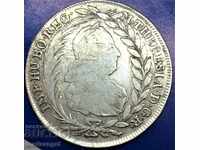 Австрия 20 кройцера 1780 Мария Терезия сребро