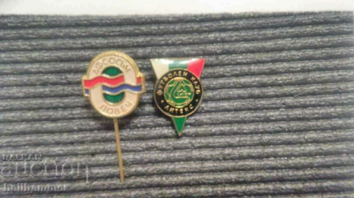 bg football badges/football badge DFS "Osm" / "Litex" Lovech