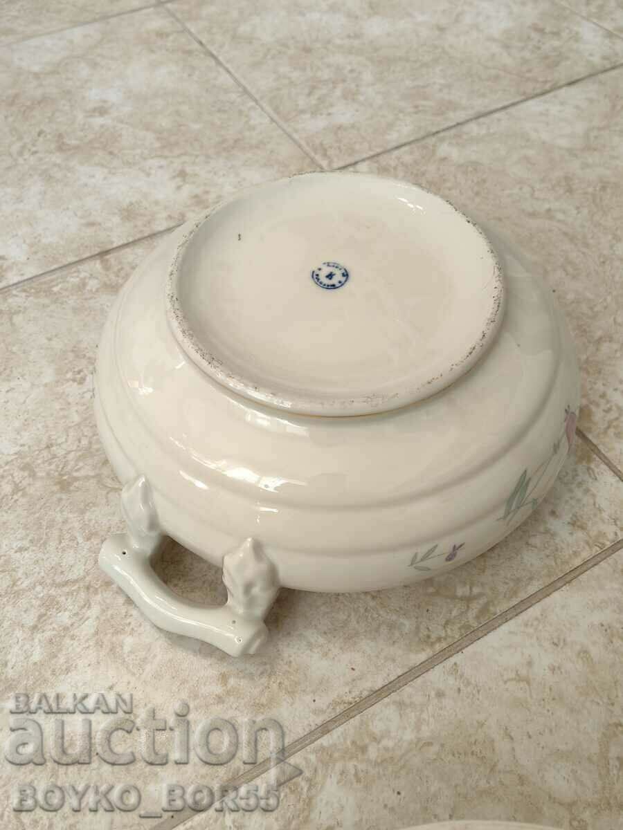 Delivery of LARGE Soc BULGARIAN PORCELAIN BOWL