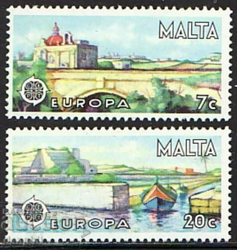 Malta 1977 Europa CEPT (**) curat, netimbrat
