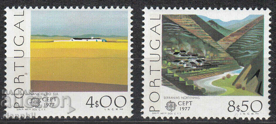 Portugalia 1977 Europa CEPT (**) curat, netimbrat