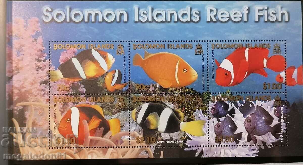 Insulele Solomon - pește de coral