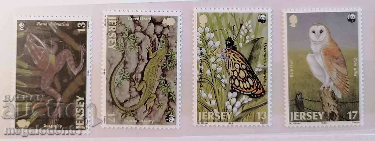 Jersey (Marea Britanie) - Fauna, WWF