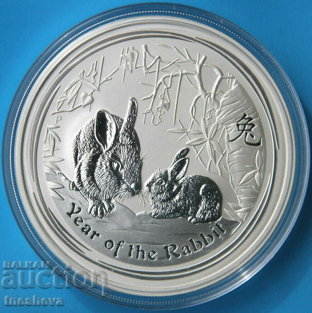 1 oz Lunar Year of the Rabbit 2011