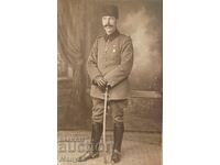 Old photo Ottoman senior officer PSV.
