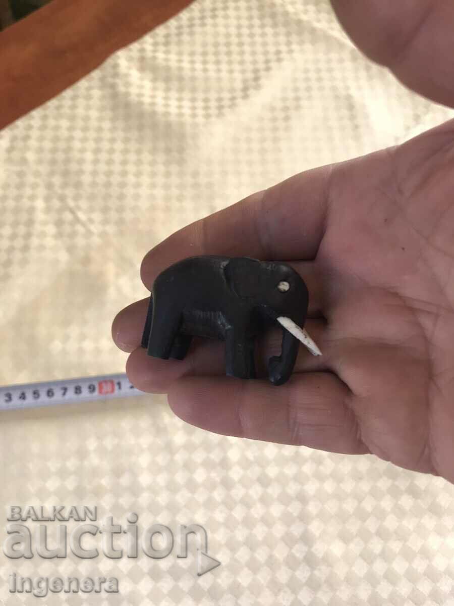 Licitație FIGURA LEMN PLASTIC SCULPTURA STATUETA-ELEFANT