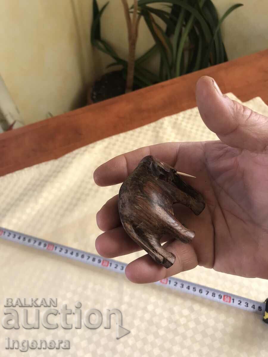 FIGURE WOOD PLASTIC CARVING STATUETTE SCULPTURE-ELEPHANT with price 25.00 BGN | € 12.78 FIGURE WOOD PLASTIC CARVING STATUETTE SCULPTURE-ELEPHANT with price 25.00 BGN | € 12.78