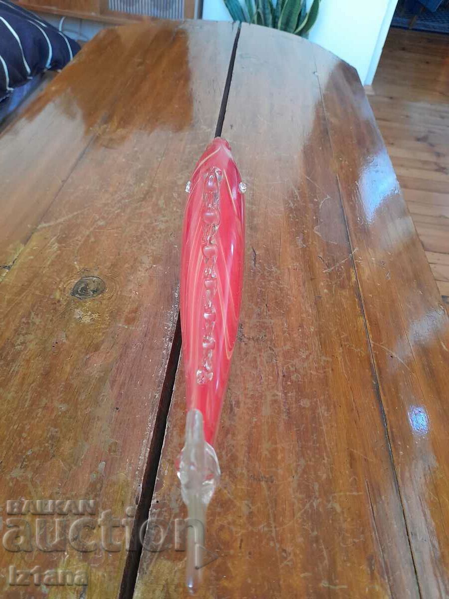 Доставка на Стъклена фигура,фигурка,риба