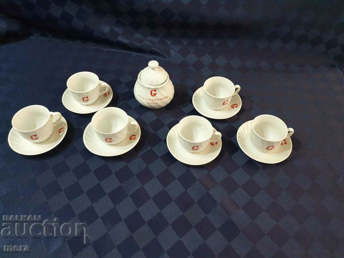 Auction Jubilee porcelain coffee service Auction Jubilee porcelain coffee service