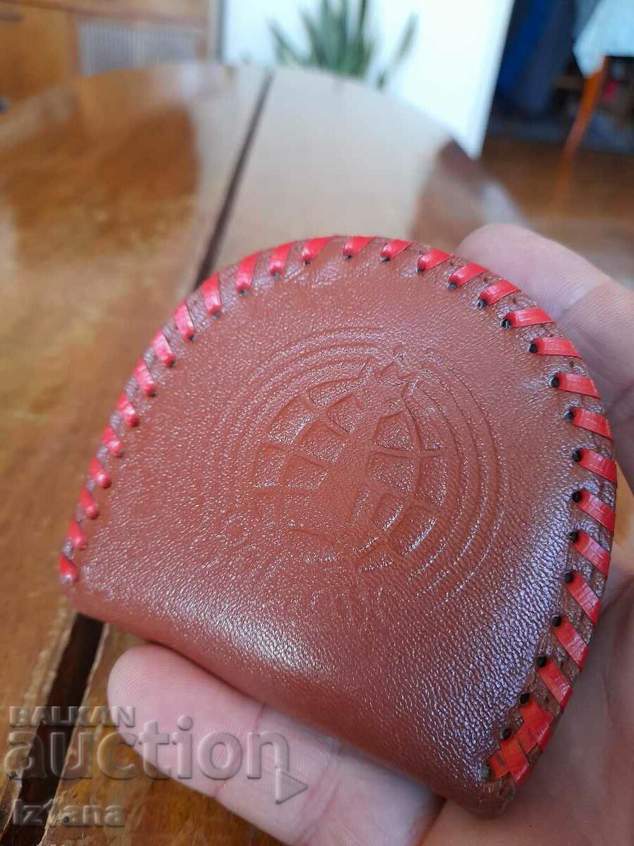 Old Gabrovo leather purse with price 25.00 BGN | € 12.78