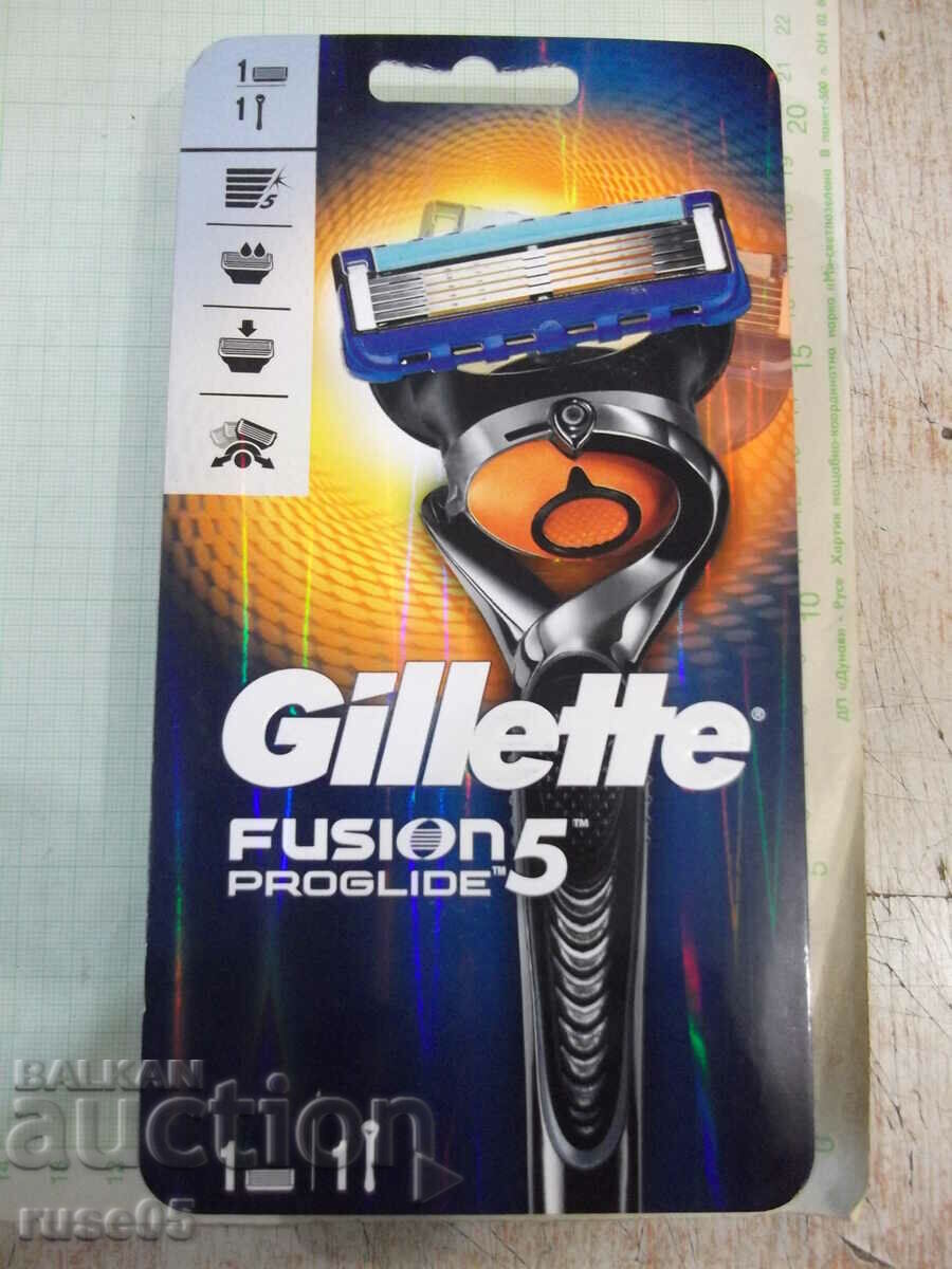 Самобръсначка "Gillette FUSION5 PROGLIDE  с 1 ножче"