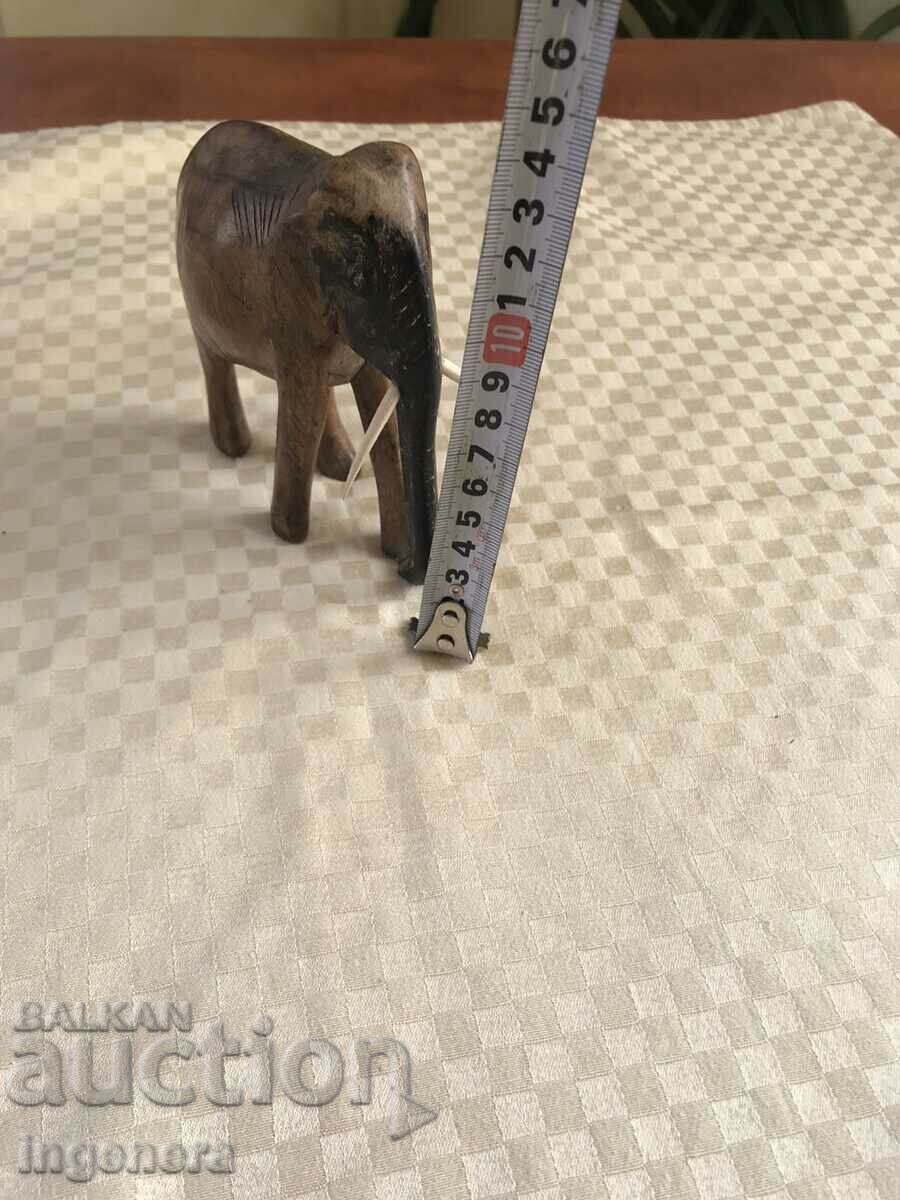 FIGURE WOOD PLASTIC CARVING STATUETTE SCULPTURE-ELEPHANT with price 38.00 BGN | € 19.43 FIGURE WOOD PLASTIC CARVING STATUETTE SCULPTURE-ELEPHANT with price 38.00 BGN | € 19.43