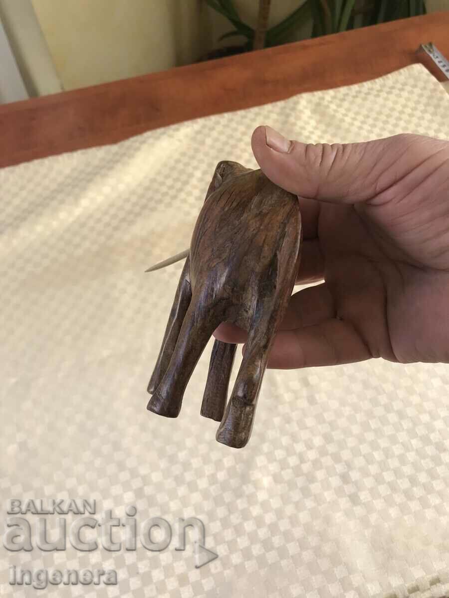 Auction FIGURE WOOD PLASTIC CARVING STATUETTE SCULPTURE-ELEPHANT Auction FIGURE WOOD PLASTIC CARVING STATUETTE SCULPTURE-ELEPHANT