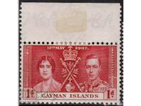 GB/Caiman Isl.-1937-KGVI-Coronation,MLH