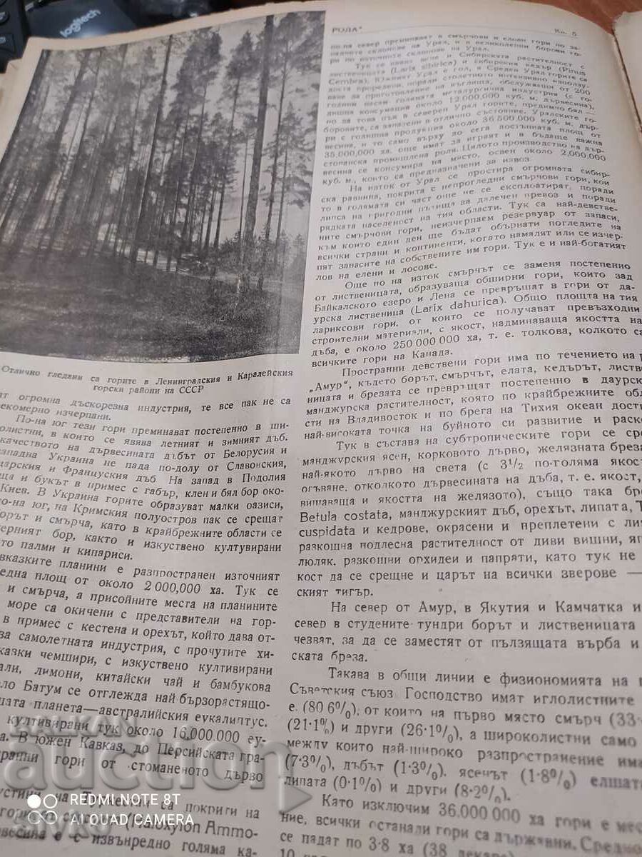 Auction Nature magazine from May 1945 Auction Nature magazine from May 1945