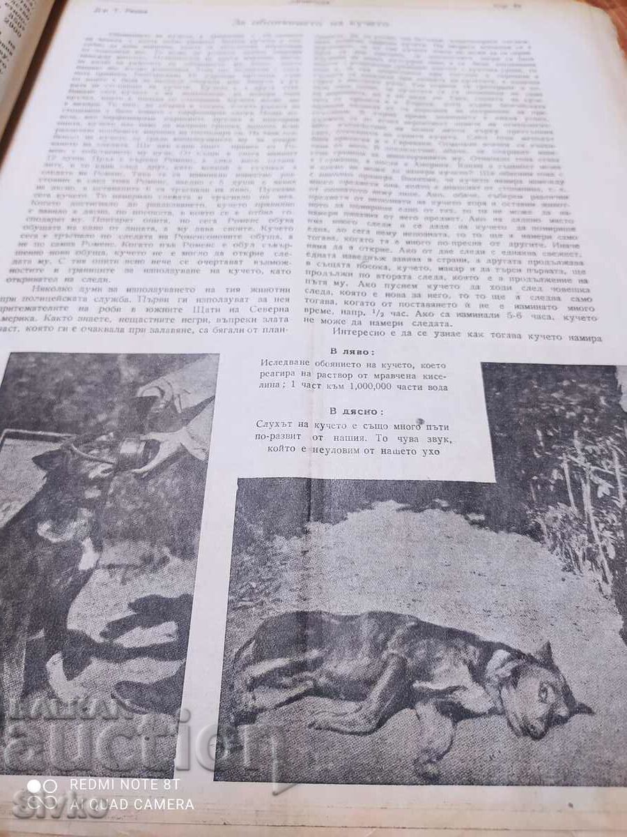 Auction Nature magazine from May 1945 Auction Nature magazine from May 1945