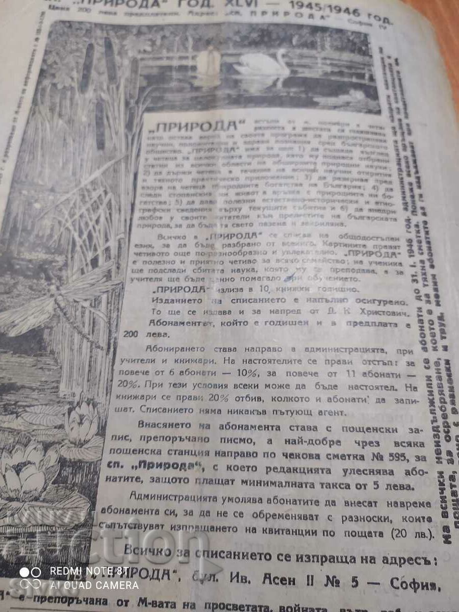 Nature magazine from May 1945 - 7 Nature magazine from May 1945 - 7