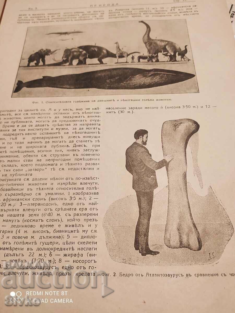 Delivery of Nature magazine from February 1929