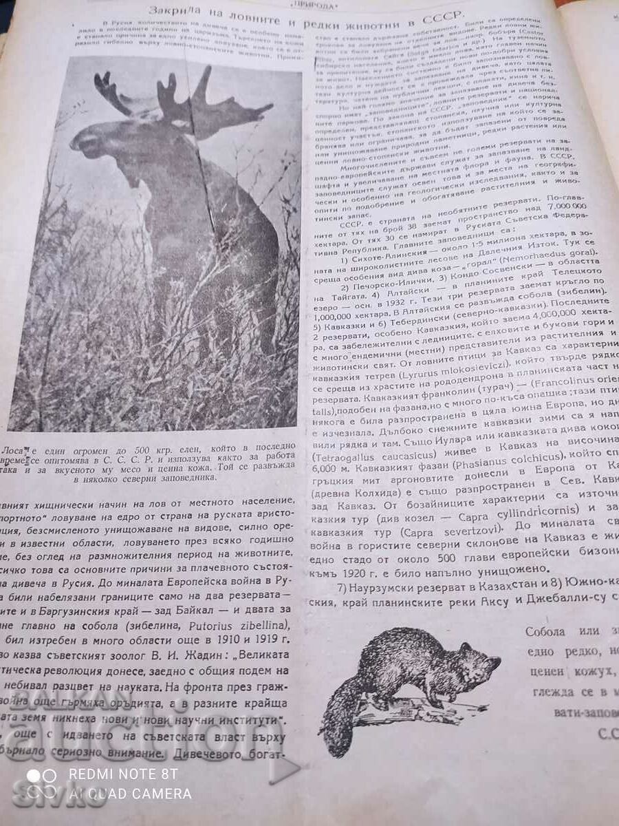 Auction Nature magazine from June 1945 Auction Nature magazine from June 1945