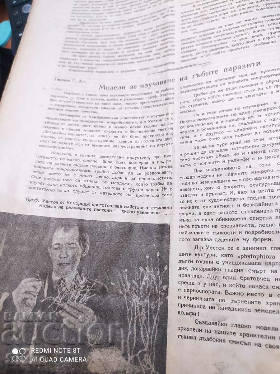 Auction Nature magazine from January 1948 Auction Nature magazine from January 1948