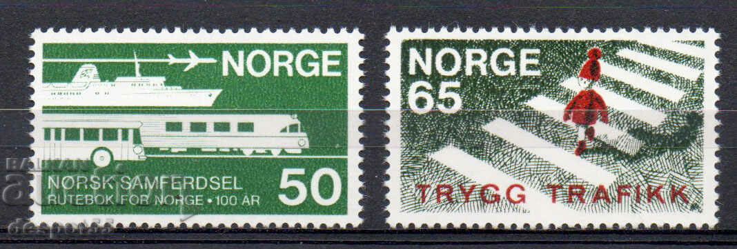 1969. Norway. Traffic.