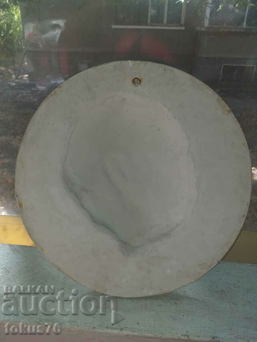 A large plaster bas-relief of Georgi Dimitrov - 5 A large plaster bas-relief of Georgi Dimitrov - 5