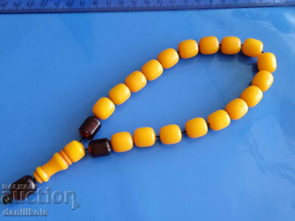 *$*Y*$* ROZARY AMBER CATALIN 20 ΧΑΝΤΡΕΣ - ΕΞΑΙΡΕΤΙΚΟ *$*Y*$* με τιμή 59.00 BGN | € 30.17