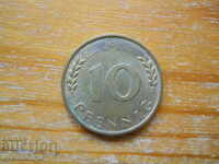 10 Pfennig 1950 - Germania (G)