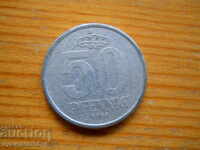 50 pfennig 1958 - RDG