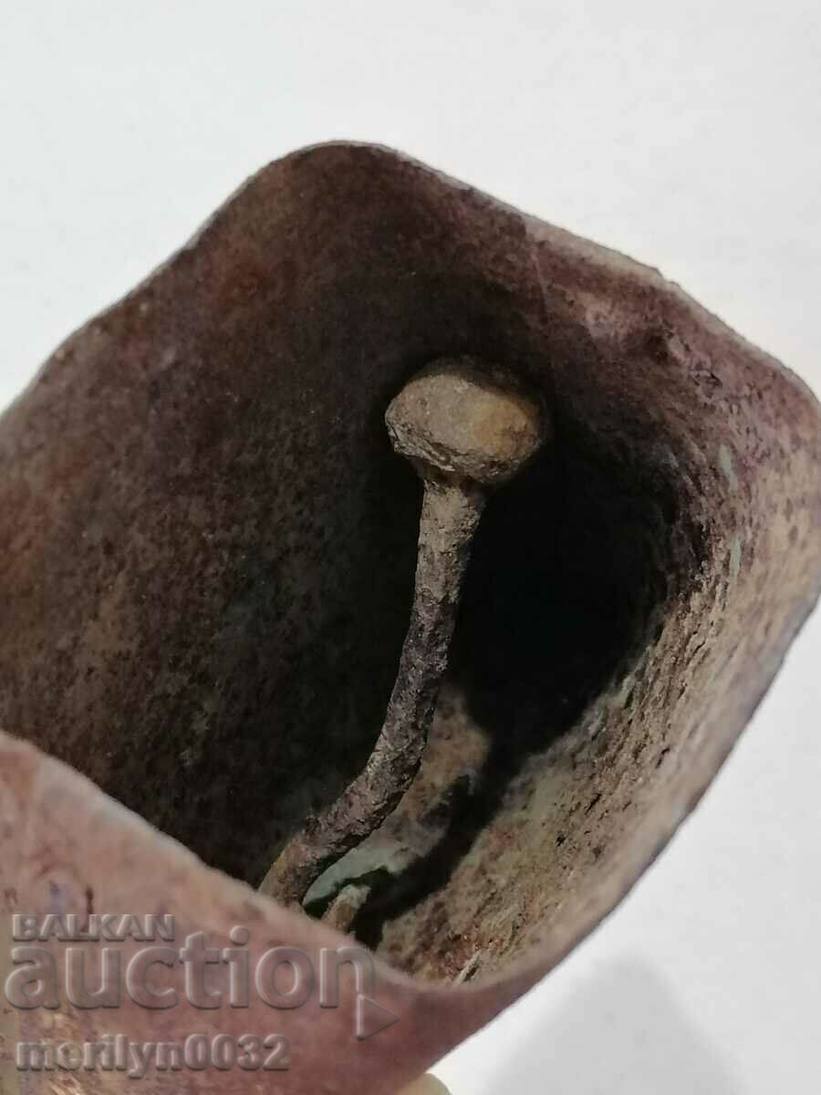 Old clapper, chan, tumbler bell - 7
