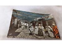 Carte poștală Marrakech Curieux effet le Lundene 1963