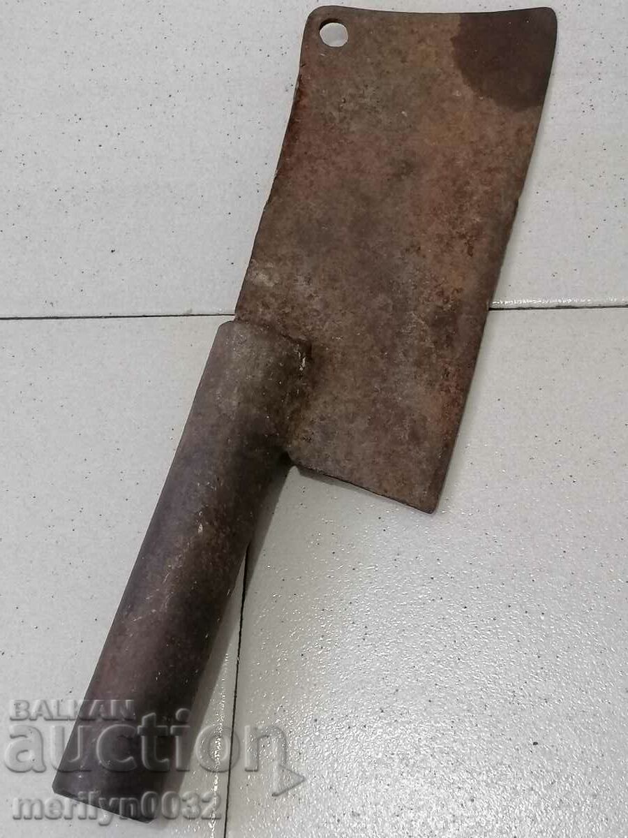 Hand-forged saber, blade, knife, axe - 7