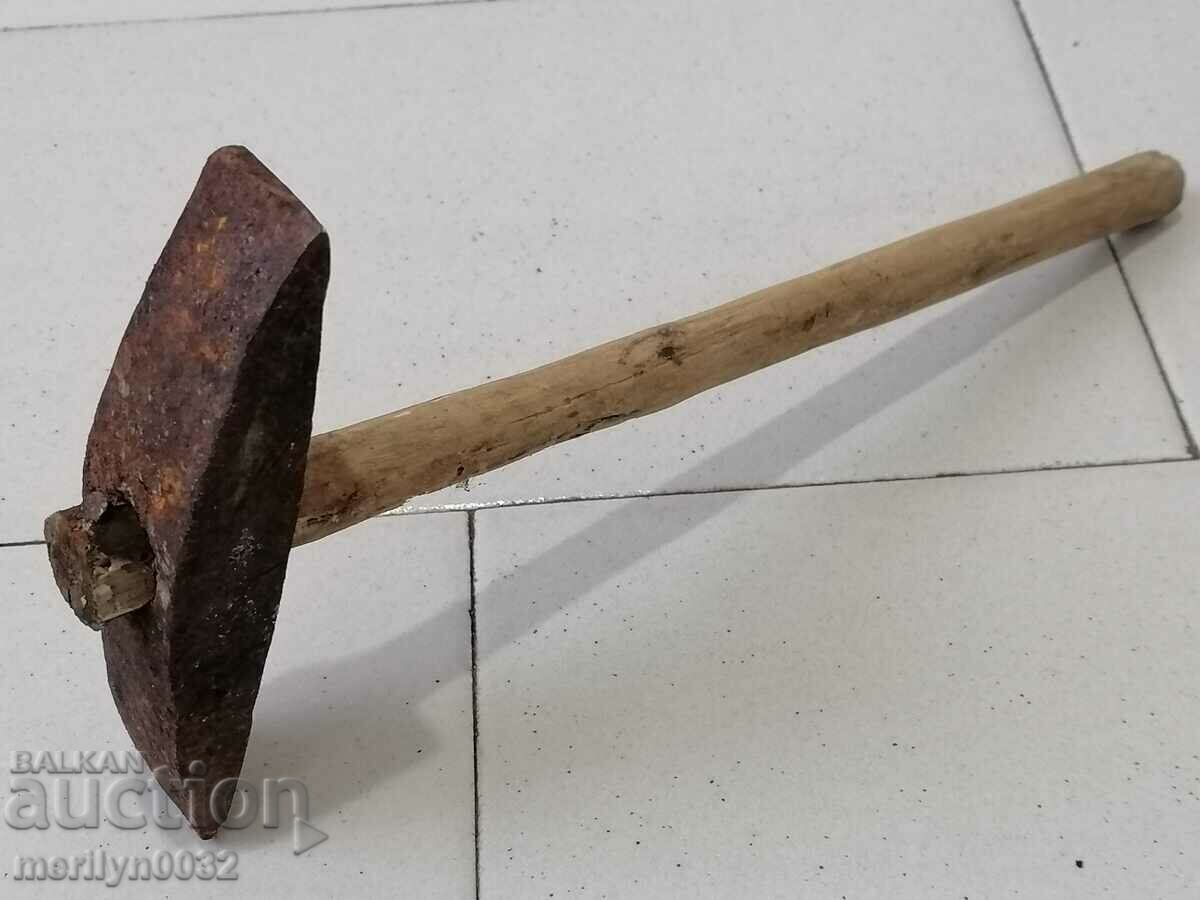Hair sledgehammer, hammer, blacksmith's tool, primitive with price 35.00 BGN | € 17.90 Hair sledgehammer, hammer, blacksmith's tool, primitive with price 35.00 BGN | € 17.90