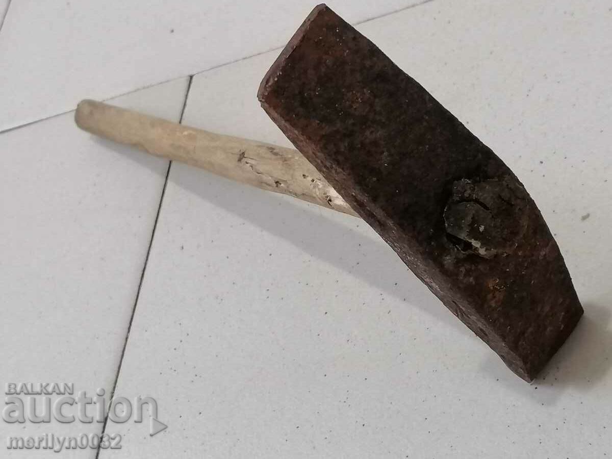 Hair sledgehammer, hammer, blacksmith's tool, primitive - 7 Hair sledgehammer, hammer, blacksmith's tool, primitive - 7