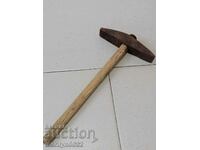 Hair sledgehammer, hammer, blacksmith's tool, primitive