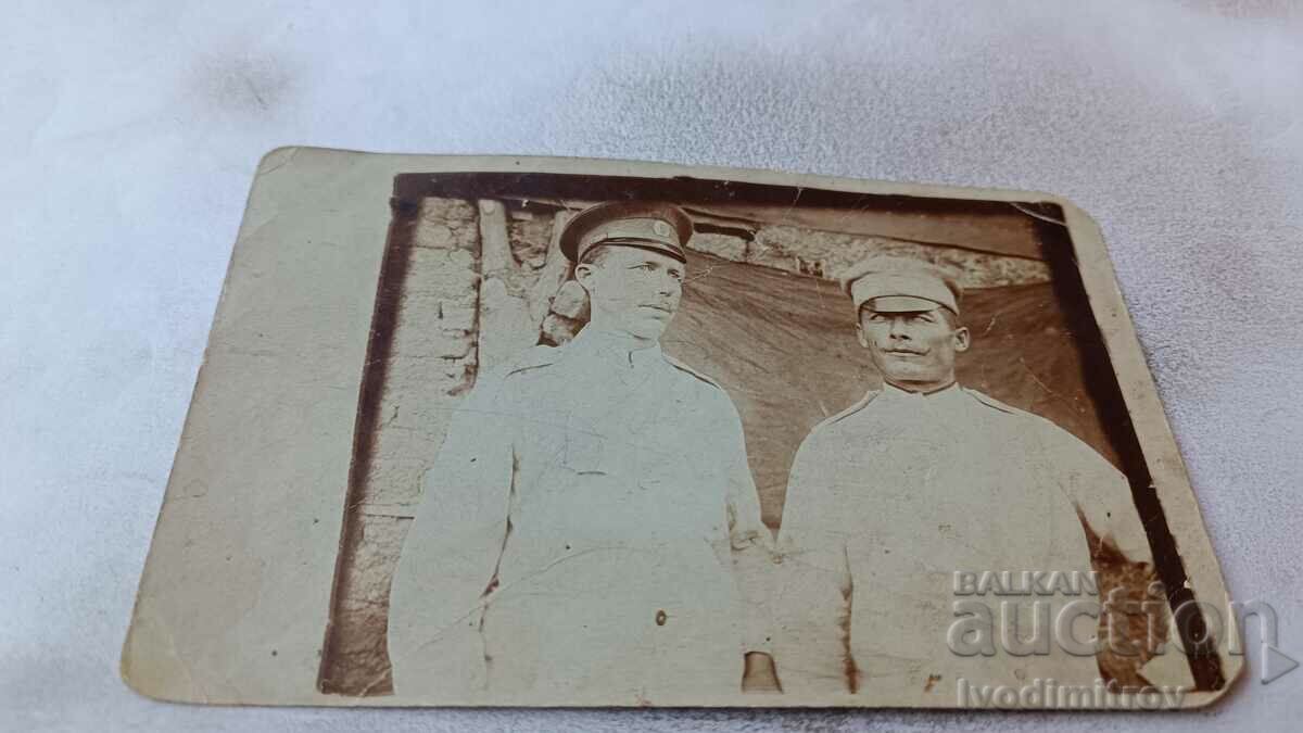 Снимка Двама офицери Първа Световна Война