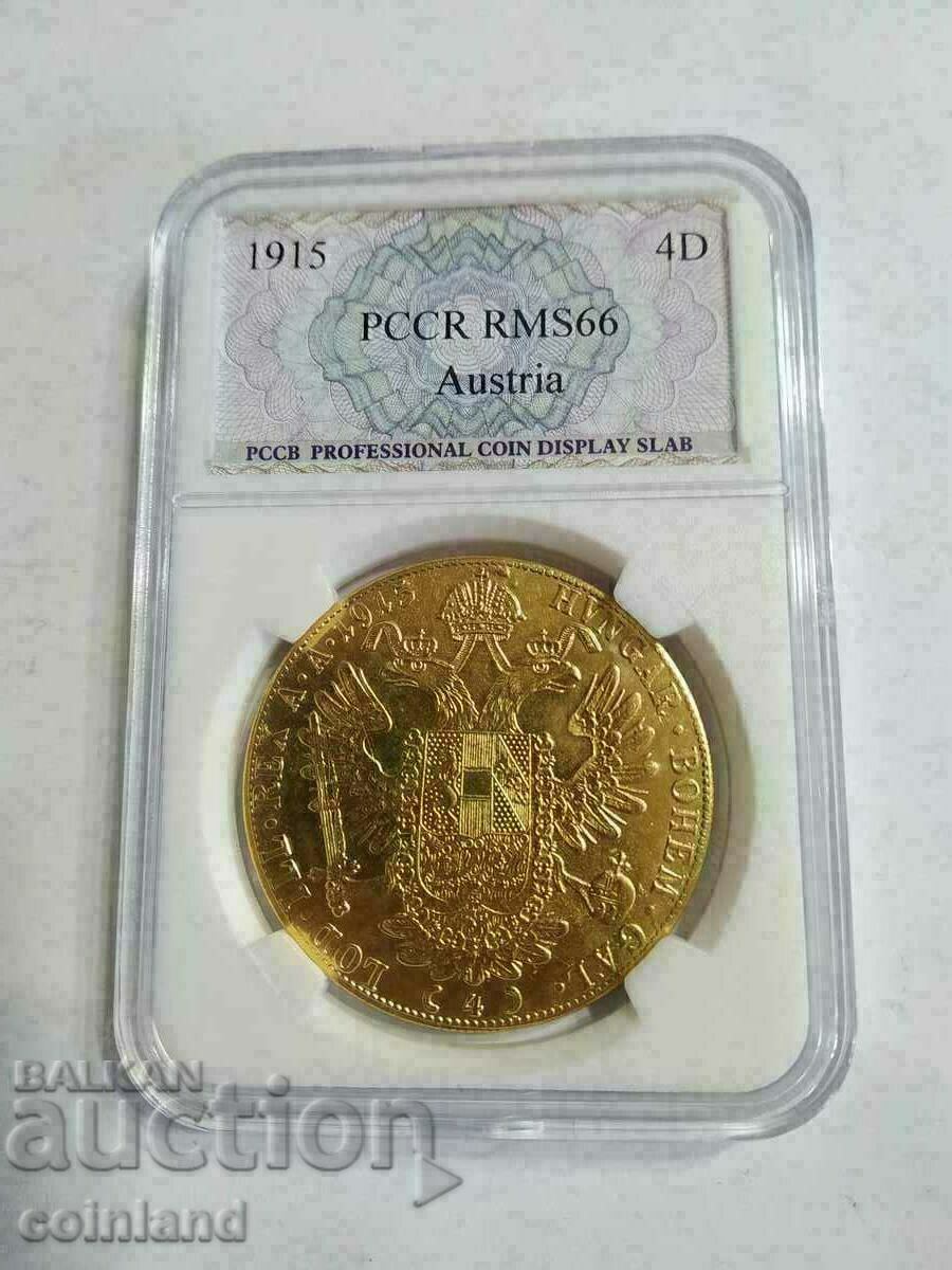 4 ducats 1915 - REPLICA REPRODUCTION