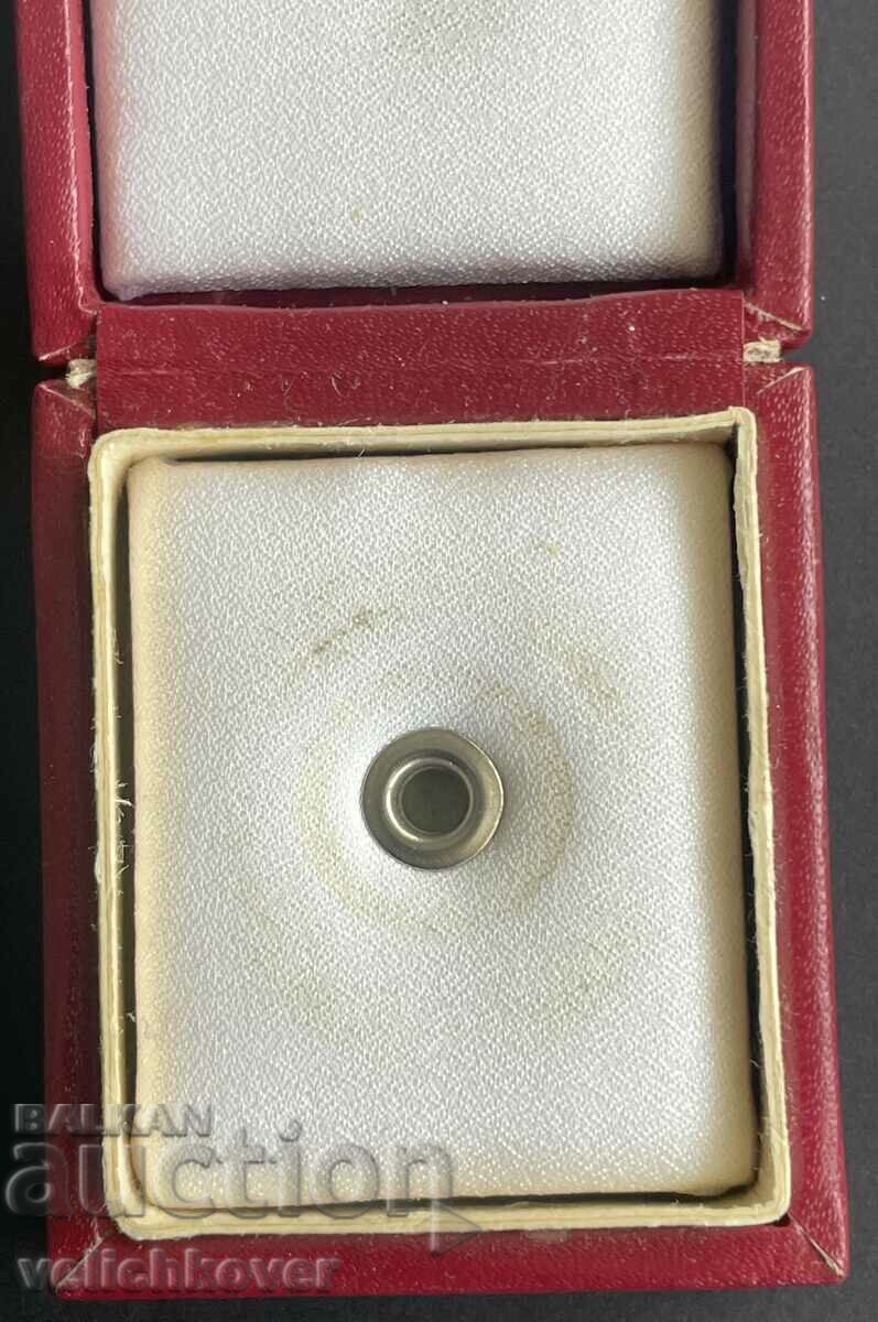 Livrarea 35961 Bulgaria Insigna de onoare MIA email pe cutie cu șuruburi anii 1960
