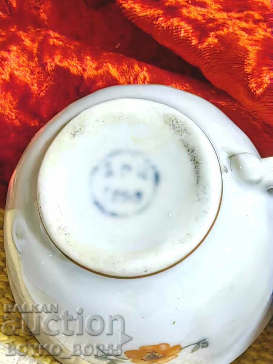 Δημοπρασία Antique Bulgarian Early Soc πορσελάνινες κούπες Φλιτζάνια καφέ Δημοπρασία Antique Bulgarian Early Soc πορσελάνινες κούπες Φλιτζάνια καφέ