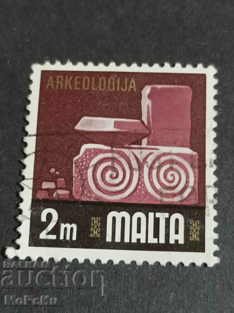 timbru postal Malta