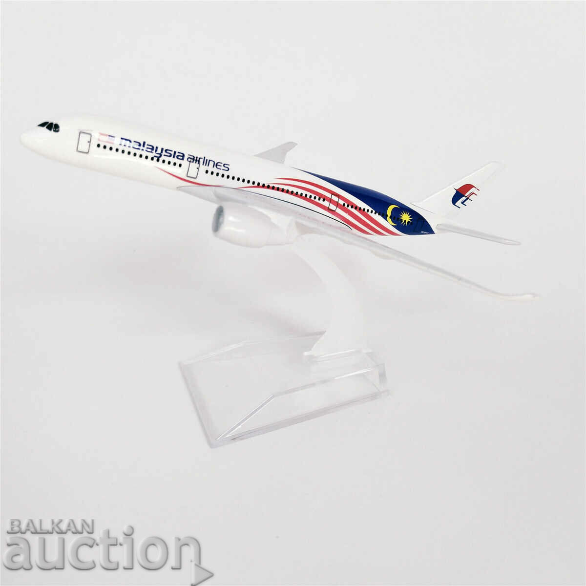 Airbus 350 airplane model model Malaysia Airline metal A350 with price 32.00 BGN | € 16.36 Airbus 350 airplane model model Malaysia Airline metal A350 with price 32.00 BGN | € 16.36