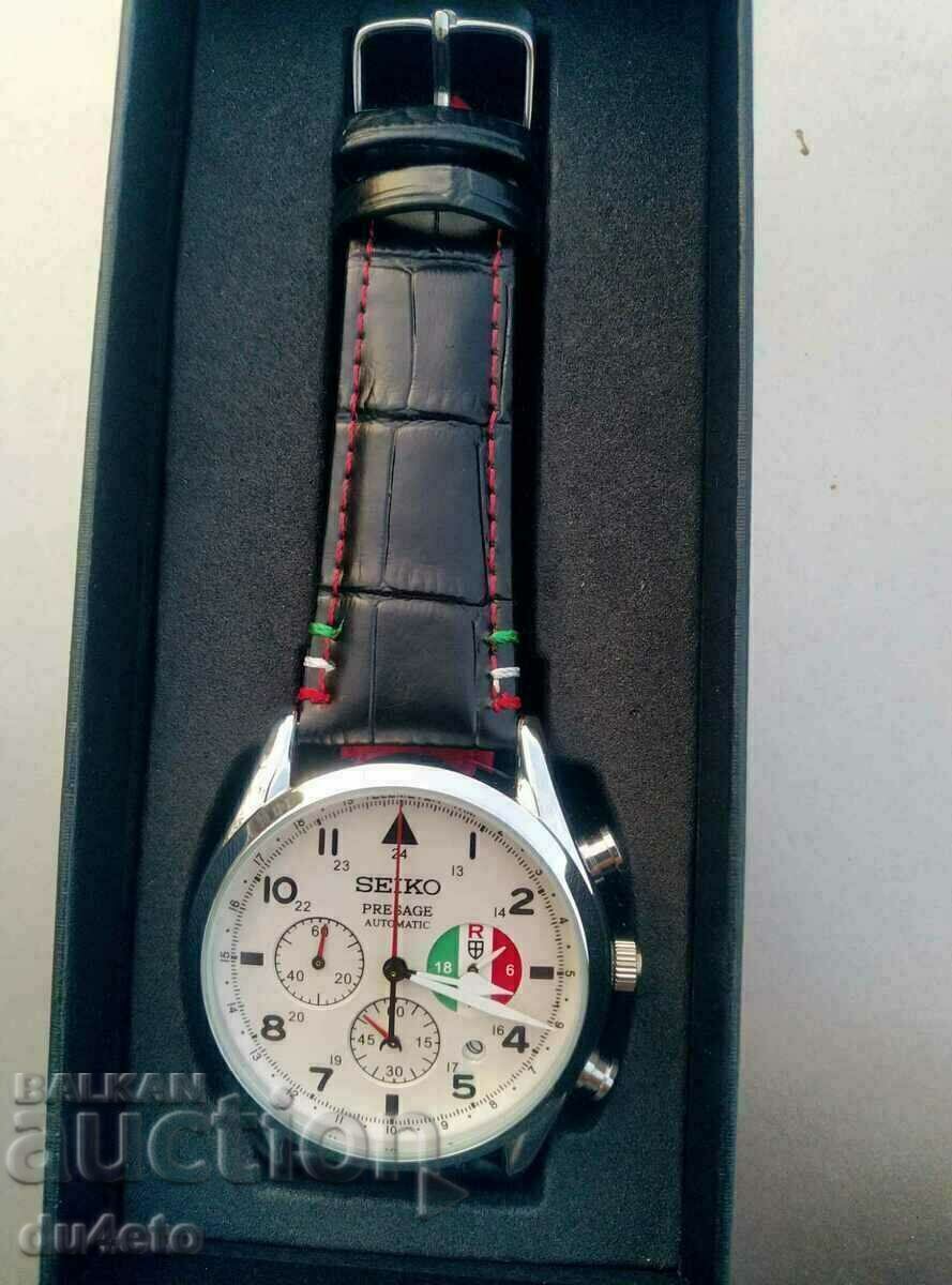 Delivery of SEIKO Presage Casual Men's Quartz Watch Leather Delivery of SEIKO Presage Casual Men's Quartz Watch Leather