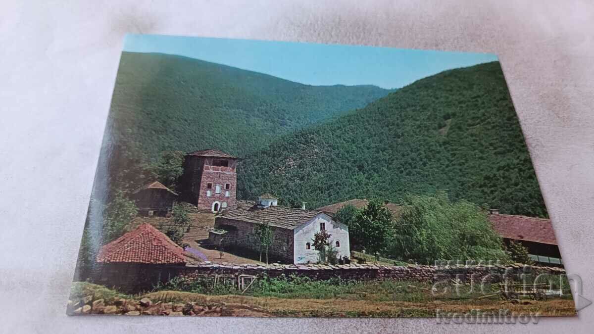 Пощенска картичка Чипровски манастир 1975