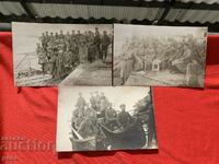 Bulgarian and Russian officers Tulcha 1917 69th infantry regiment